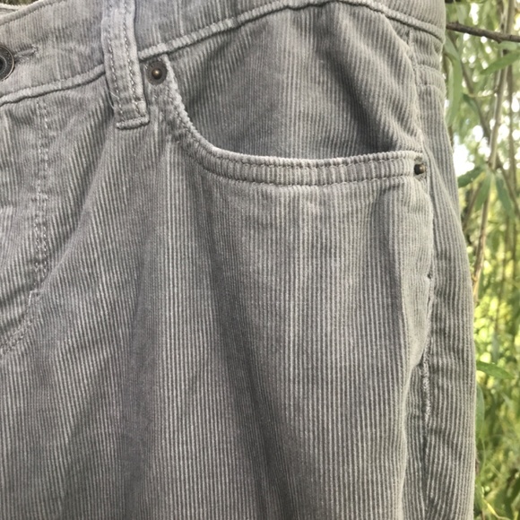 🍂5/30$!! EUC Land’s End Grey Corduroy Bootcut Pants - Picture 3 of 10